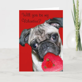 Kommer du att bli mitt hälsningskort för Valentine Helgkort