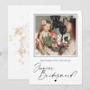 Kommer du att bli mitt Junior Bridesmaid Frieri ko