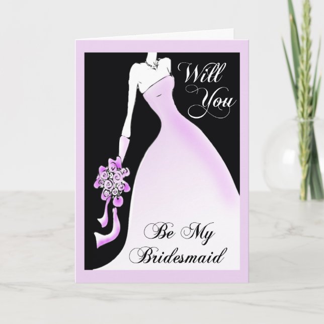 Kommer du att bli mitt kort för inbjudningar? (Framsida)