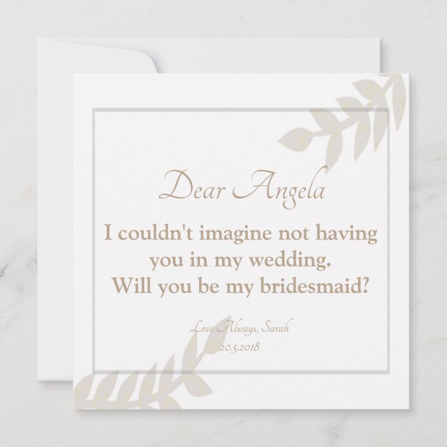 Kommer du att bli mitt svarta guldkort för Blommig Inbjudningar (Baksida)