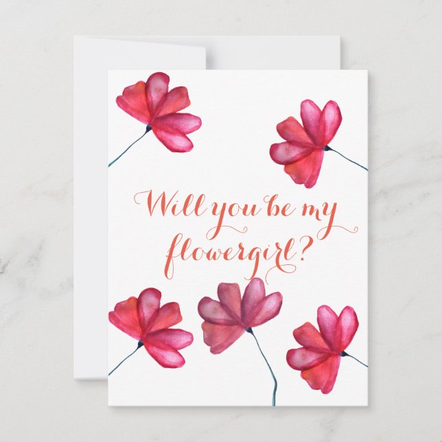 Kommer du att bli mitt vykort? inbjudningar (Framsida)