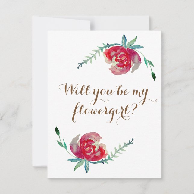 Kommer du att bli mitt vykort? inbjudningar (Framsida)