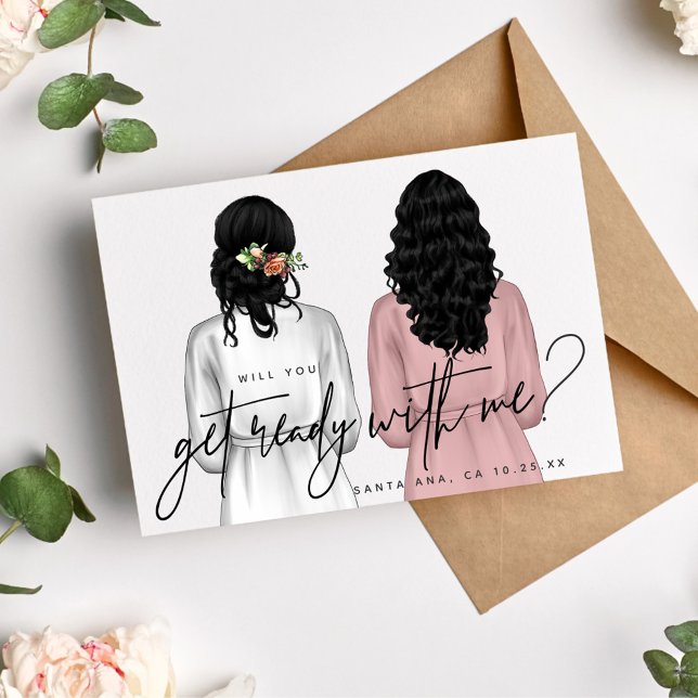 Kommer Du Att Förbereda Dig Med Mig? Flickor i Rob Inbjudningar (Skapare uppladdad)