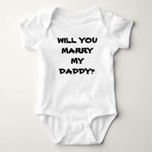 KOMMER DU ATT MARRY MY DADDY FRIERI SHIRT? T-SHIRT