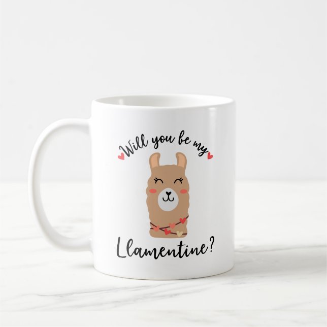 Kommer du att vara min amentime? Kaffe Mugg (Vänster)