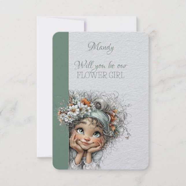 Kommer Du Att Vara Min Blomsterflicka (Framsida)