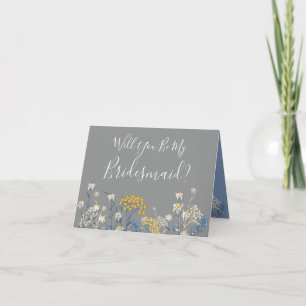 Kommer du att vara min Bridesmaid? Frieri Möhippa Kort
