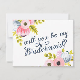 KOMMER DU ATT VARA MIN BRIDESMAID? INBJUDNINGAR