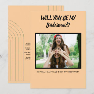 Kommer du att vara min Bridesmaid/Maid of honor Fr Meddelande