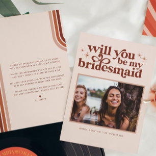 Kommer du att vara min Bridesmaid/Maid of honor Fr Meddelande