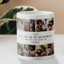 Kommer Du Att Vara Min Brudtjänare? | Foto Rutnät
