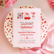 Kommer du att vara min Galentine? Galentinens dag