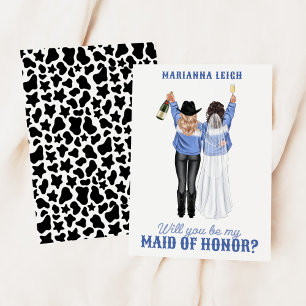 Kommer du att vara min Maid of honor? Flickor i De Inbjudningar