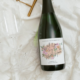 Kommer du att vara min Maid of honor? Märkning för