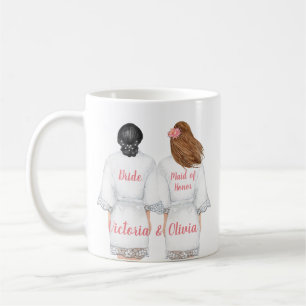Kommer du att vara min Maid of honor Mugg