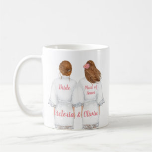 Kommer du att vara min Maid of honor Mugg? Kaffemugg
