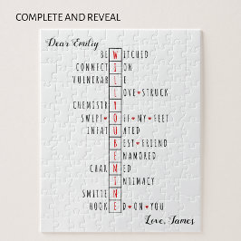 Kommer du att vara min - Unikt Kärlek-förklaringsb Pussel