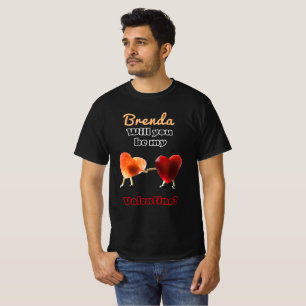 Kommer du att vara min Valentine? Manar T Shirt