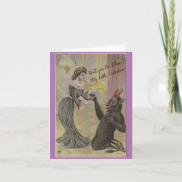 Kommer du att vara min, Valentines day kort? Kort