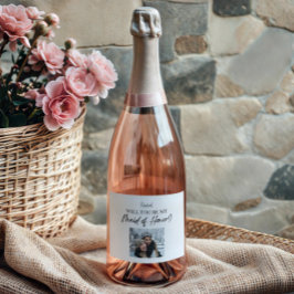 Kommer du att vara mitt Maid of honor Frieri Anpas