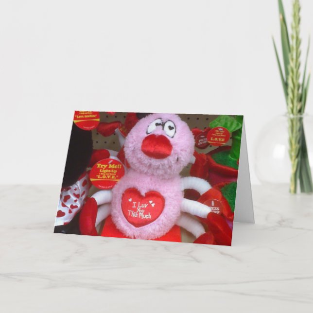 KOMMER "DU" ATT VARA "MY" VALENTINE HELGKORT (Framsida)