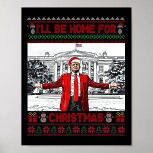 Kommer du hem till jultomten, Julafton P Poster