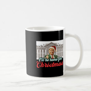 Kommer du hem till jultomten Jultomten Trump Kaffemugg