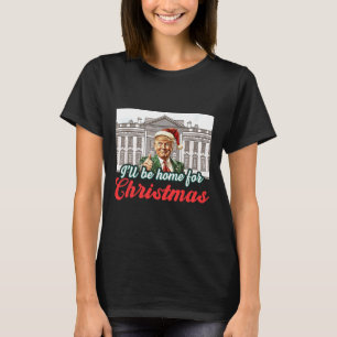 Kommer du hem till jultomten Jultomten Trump T Shirt