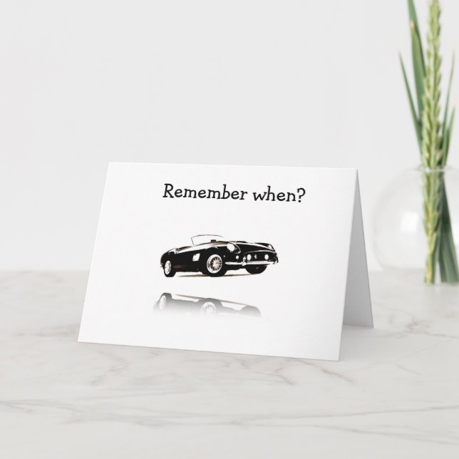 KOMMER DU IHÅG NÄR BILAR VAR COOLA ELLER SÅ VAR DU KORT (Framsida)