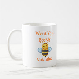Kommer du inte att bli min Valentine? Kaffemugg