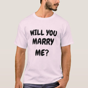 KOMMER DU MARRY ME T-Shirt? T Shirt