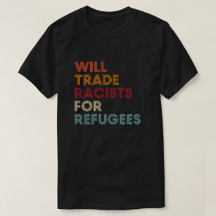 Kommer fackföreningsmedlemmar för flyktingar t shirt