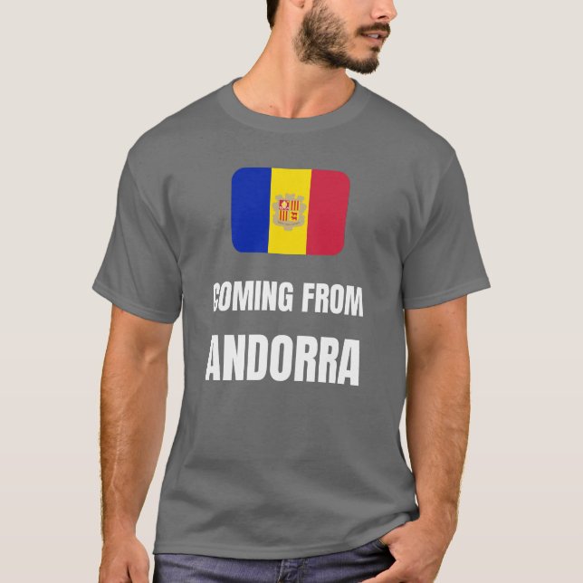 Kommer från Andorra T Shirt (Framsida)