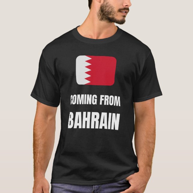 Kommer från Bahrain T Shirt (Framsida)