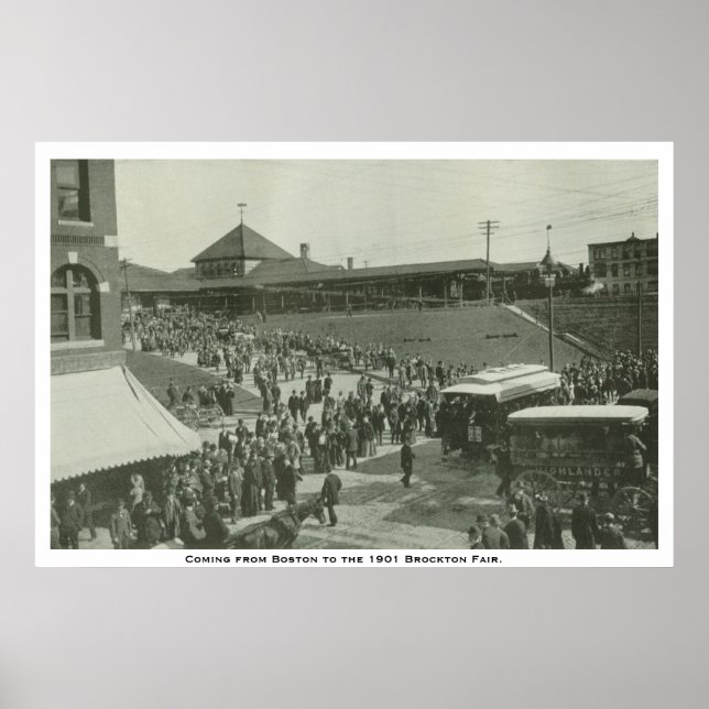 Kommer från Boston till brockton fair. Poster (Framsidan)