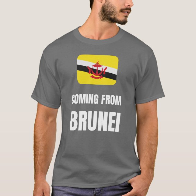 Kommer från brunei t shirt (Framsida)