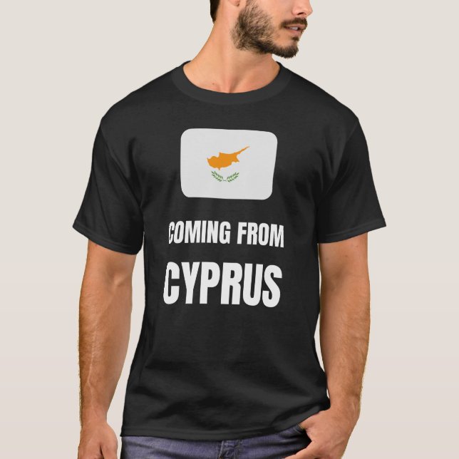 Kommer från Cypern T Shirt (Framsida)