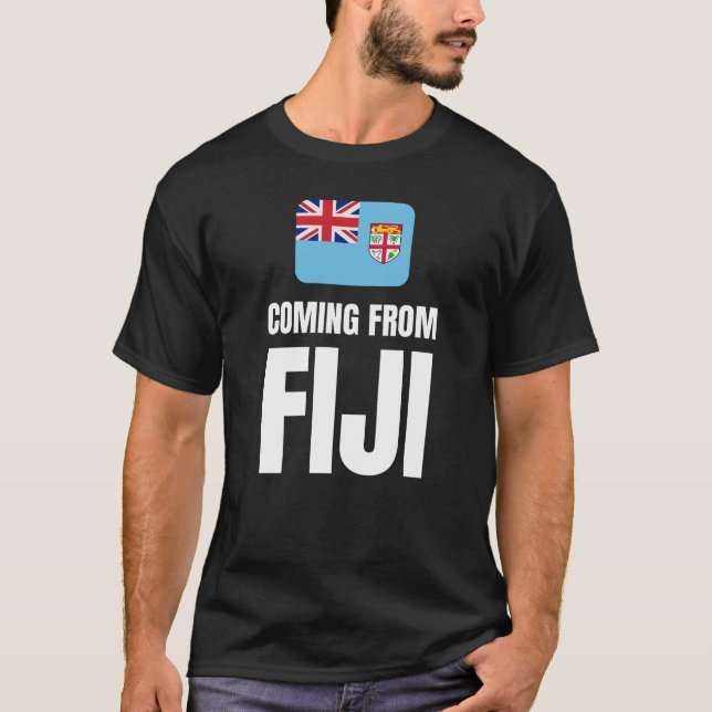Kommer från Fiji T Shirt (Framsida)