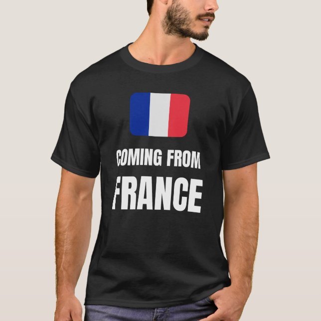 Kommer från Frankrike T Shirt (Framsida)
