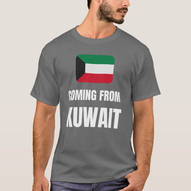 Kommer från Kuwait T Shirt (Framsida)