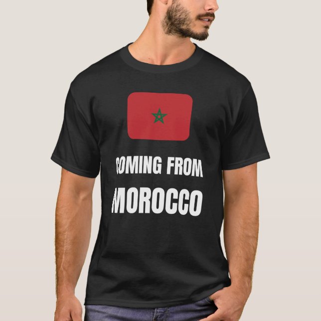 Kommer från Marocko T Shirt (Framsida)