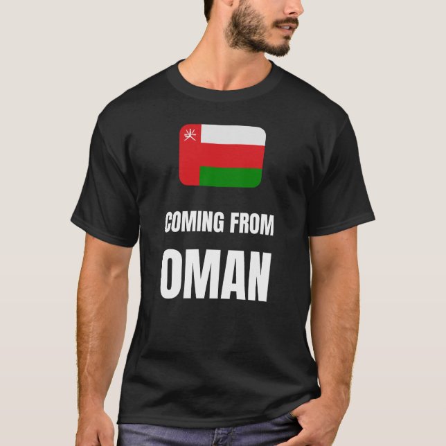 Kommer från Oman T Shirt (Framsida)