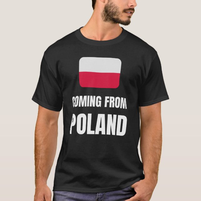Kommer från Polen T Shirt (Framsida)