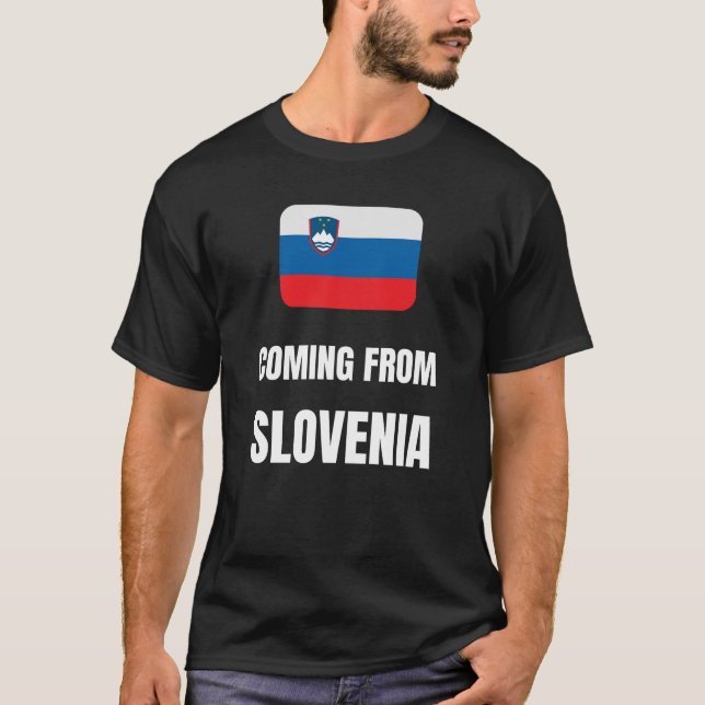 Kommer från Slovenien T Shirt (Framsida)