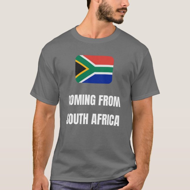 Kommer från södra Afrikan T Shirt (Framsida)