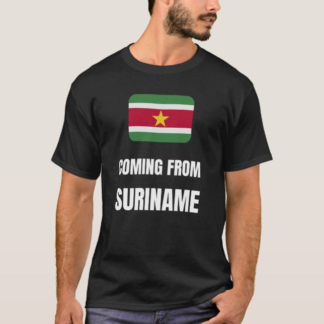 Kommer från Surinam T Shirt (Framsida)