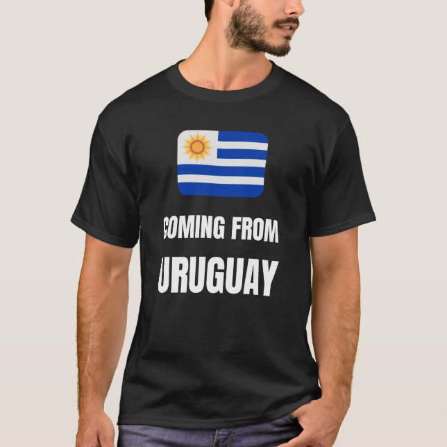 Kommer från Uruguay T Shirt (Framsida)