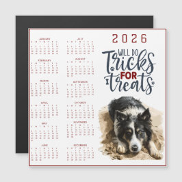 Kommer Göra Trick För Godsaker Hundkalender