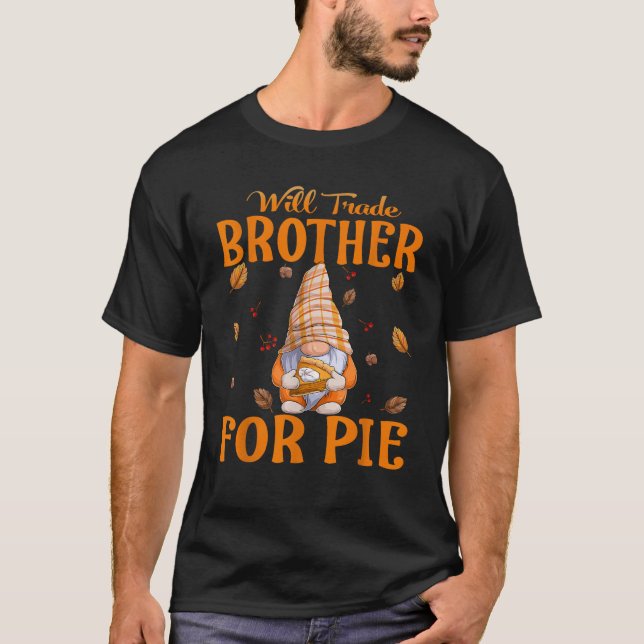 Kommer handelsbroder för Paj-Gnomes-Thanksgivingen T Shirt (Framsida)