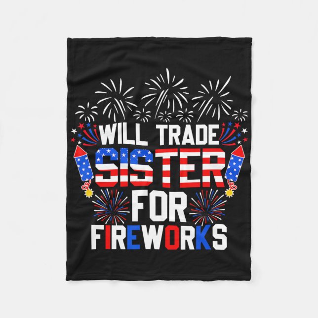 Kommer handelssyster till Fireworks att vara på 4: Fleecefilt (Framsidan)